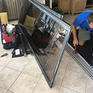 sliding glass door frame repair Bayshore Gardens